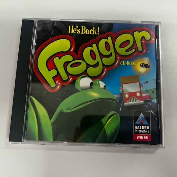 1997 Frogger Computer Game PC CD-ROM - by Hasbro Interactive - Picture 1 of 5